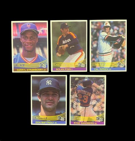 1984 Donruss Baseball Complete Set High Grade NM MT Crisp Centered