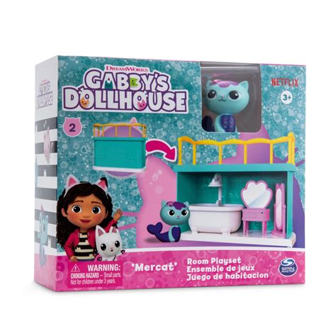 DREAMWORKS GABBY'S DOLLHOUSE Mini play set casa delle bambole di Gabby