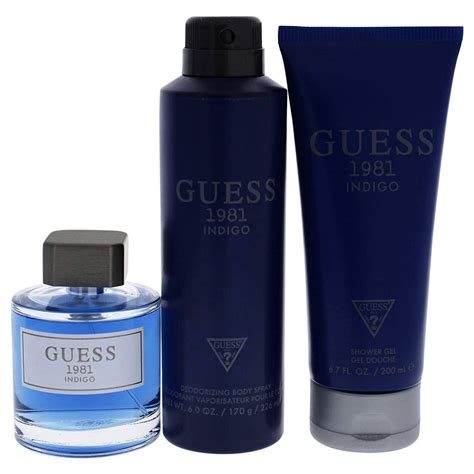 Guess 1981 Indigo Men (100Ml+226Ml Body Spray +200Ml ) - Leyjao.pk