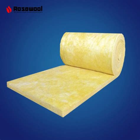 Thermal Insulation Blanket 50mm Glass Wool Insulation As Construction