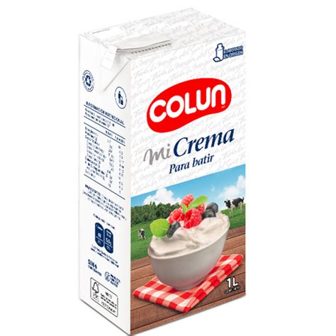 Crema Para Batir Colun Lt Tostaditodelsur