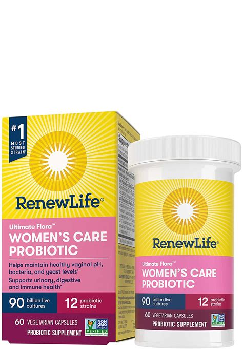 Renew Life Ultimate Flora Womens Care Probiotic 90 Billion