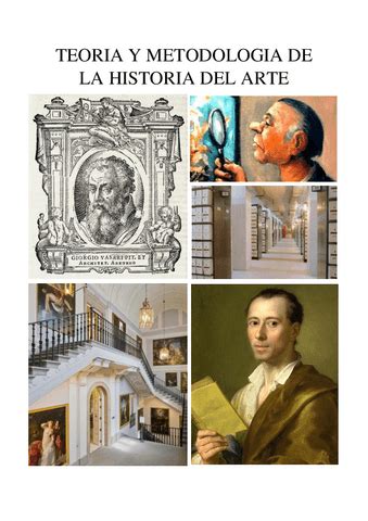 Teoria Y Metodologia De La Historia Del Arte Pdf