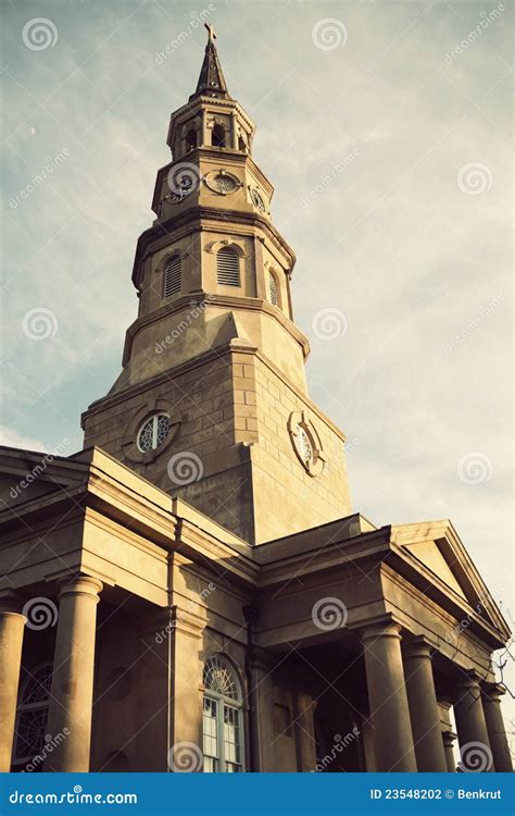 St. Philip S Episcopal Church Stock Photo - Image of church, downtown: 23548202