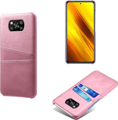 Backcover Met Opbergvakjes Pmma Screenprotector Voor Xiaomi Poco X