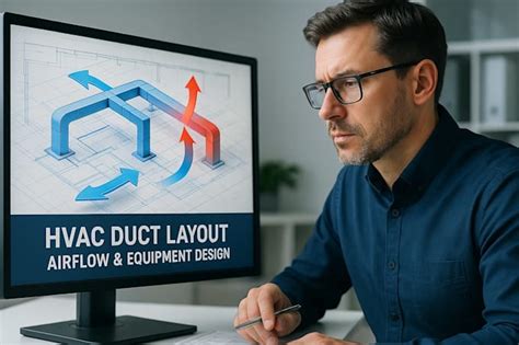 design hvac system  ductwork airflow equipment details  saj