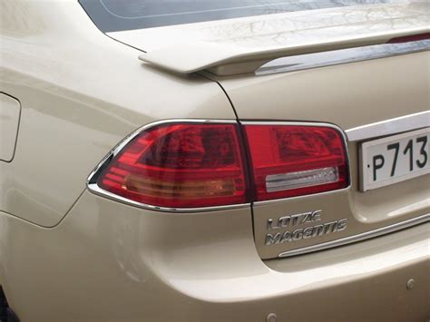 НАКЛАДКИ НА ЗАДНИЕ ФОНАРИ — KIA Magentis II, 2 л, 2008 года | тюнинг ...