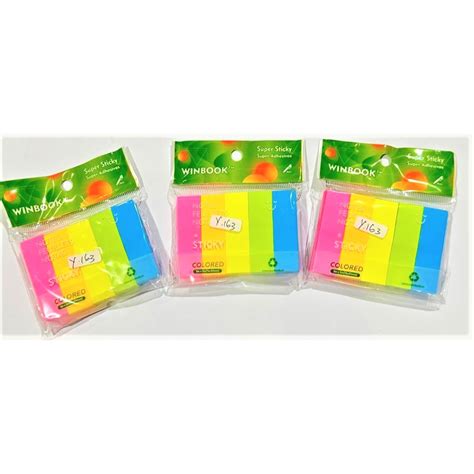 Jual Sticky Notes Index Pembatas Buku Kertas Nm Page Marker Penanda