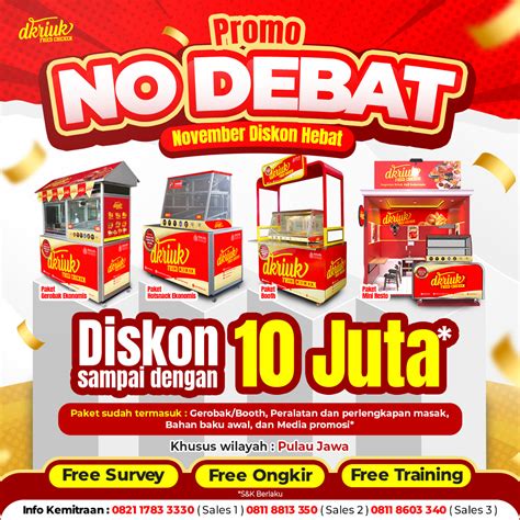 DKRIUK HADIRKAN 2 PROMO DISKON BULAN NOVEMBER!! - Blog Dkriuk