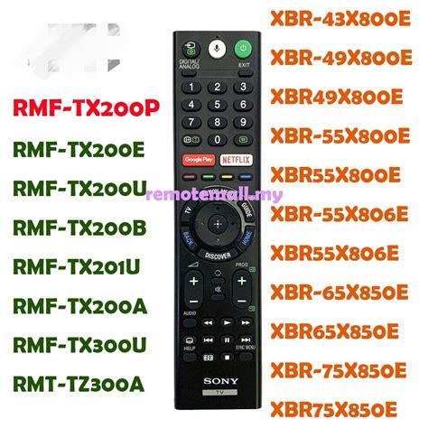 Add Shopping Cart Gift Sony Rmf Tx P Tv Remote Control With Remote