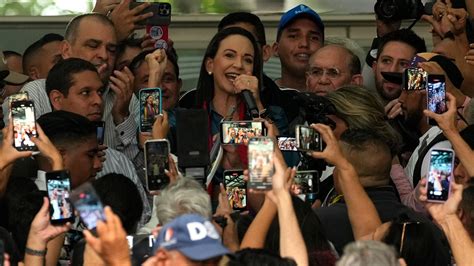 Siguen Las Críticas Por La Inhabilitación De María Corina Machado