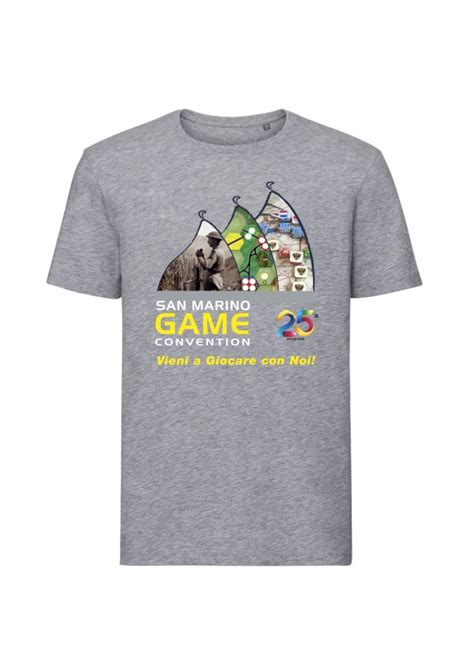 7 T Shirt Celebrativa San Marino Game Convention