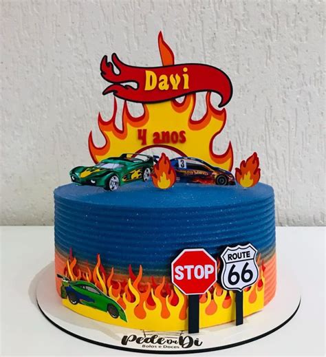 Arquivo Topo De Bolo Hot Wheels Topo De Bolo Para Imprimir