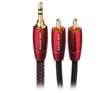 Audioquest Golden Gate M Ft Mm To Rca Audio Interconnect