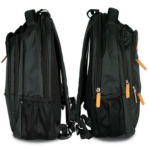 Compuzone Mochila Para Laptop Quasad Q Nylon Negro Con Cafe