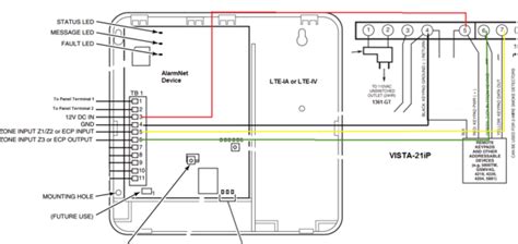 How Do I Install The Resideo Lte Ia Or Lte Iv On A Vista 21ip Alarm Grid