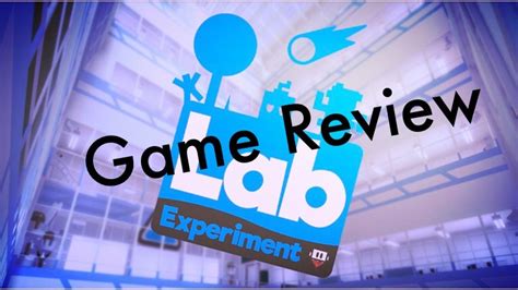 Lab Experiment | Game Review 2 | Roblox Amino