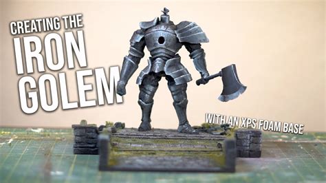 Creating The Iron Golem On A Sens Fortress Base YouTube