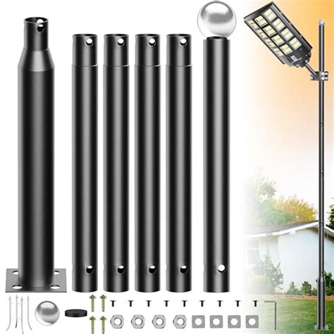 Jadisi Ft Tall Street Light Pole Street Lamp Post For Outdoor Lights