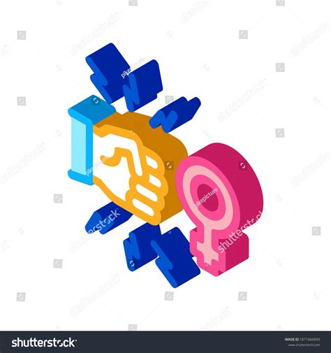 Hit Female Sex Icon Vector Isometric Stock Vector Royalty Free 1871666899 Shutterstock