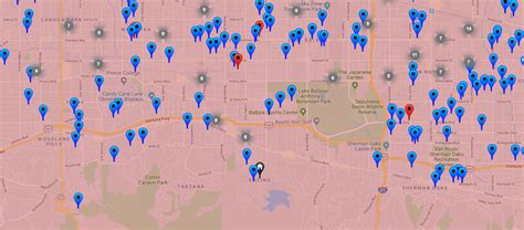 Sex Offenders In Encino Tarzana 2019 Halloween Safety Map Encino CA Patch