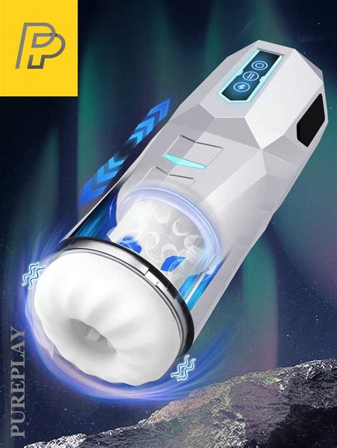 Automatic Male Masturbator Sex Toys Upgraded Thrusting Vibration Hands Free