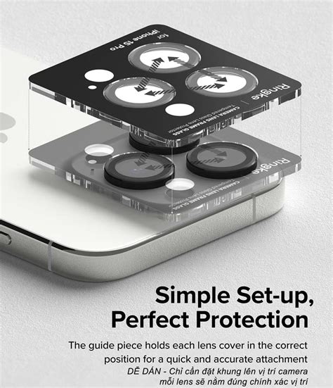 Dán Camera Iphone 15 Pro Max Ringke Camera Lens Frame Glass Ringke