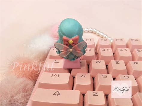 Anime Keycapscute Keycapscustom Keycapkawaii Keycapsfor Etsy