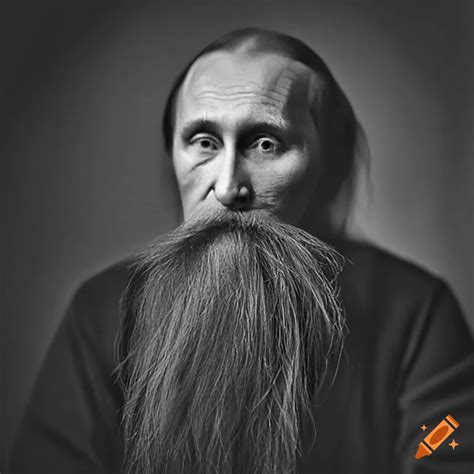 Satirical Image Of Vladimir Putin Resembling Rasputin On Craiyon