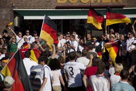 German Fans At World Cup 2010 Editorial Stock Photo Image Of Street