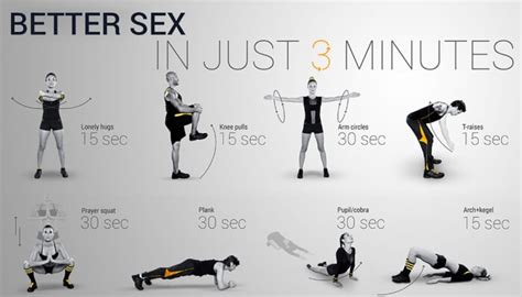 Better Sex In Just 3 Minutes Workout Train Your Body For More