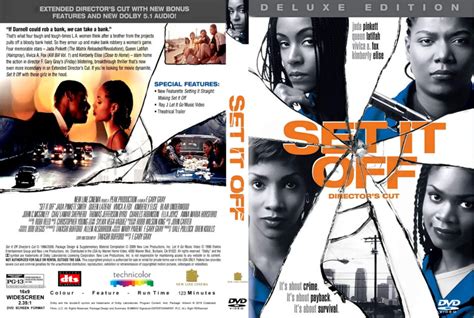 Set It Off (1996) R1 CUSTOM DVD Cover - DVDcover.Com