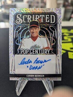 2024 LEAF POP CENTURY SCRIPTED Corbin Bernsen AUTOGRAPH 10 MAJOR