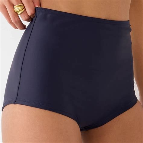 J Crew Swim J Crew Retro Highrise Bikini Bottom Nwt Poshmark