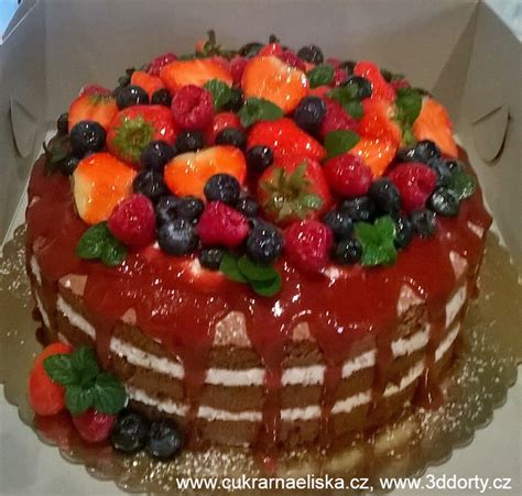 Naked Cake Dort Nah Cukrarnaeliska Cz