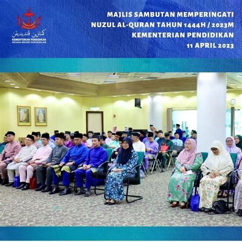 Majlis Sambutan Memperingati Nuzul Al Quran Tahun 1444H 2023M