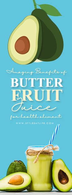 Butter Fruit Juice Benefits For Skin Health Benefits