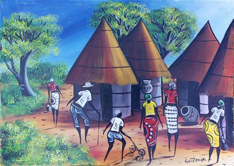 Traditional African Paintings