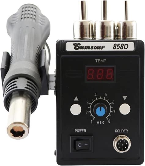 Amazon Soldering Station D W V V Hot Air Gun LED Digital Soldering