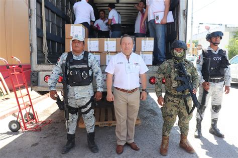 Llegan Boletas Electorales Al Ine Quintana Roo Para La Jornada Del De