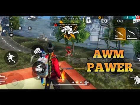 AWM PAWER GAME PALY THE MOST DENGER GAME PALY FREE FIRE RANK