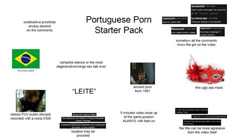 Portuguese Porn Starter Pack Rstarterpacks