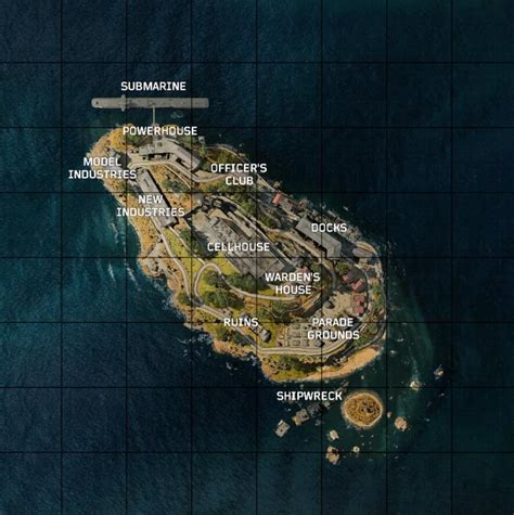 Alcatraz Battle Royale Black Ops Call Of Duty Maps