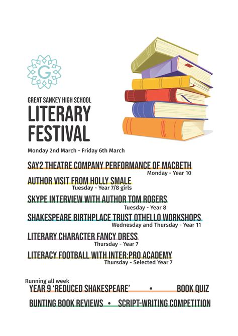 Great Sankey Literary Festival | Great Sankey High School