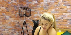 Busty Blonde Strips And Shows Her Naked Body Tnaflix