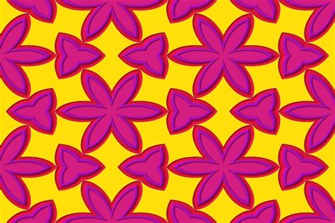 premium photo flower power pattern