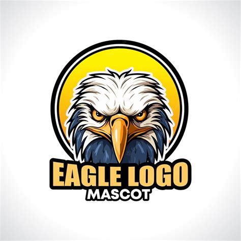 Premium Vector | Eagle mascot logo eagle vector