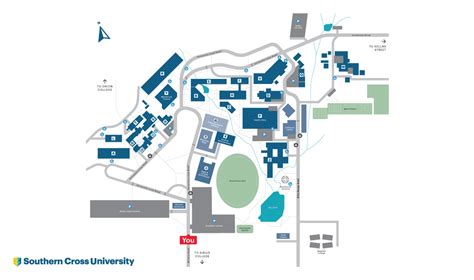 Lismore Campus Map