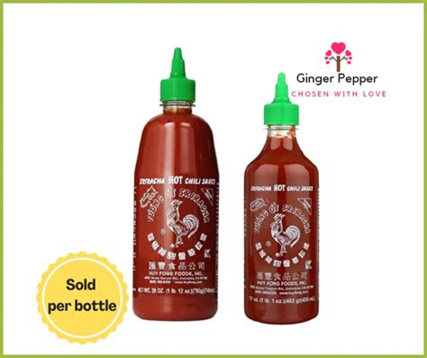 Tuong Ot Sriracha Hot Chili Sauce By Huy Fong Foods Available In Ml Or Ml Lazada Ph