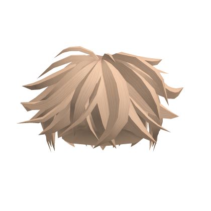 Messy Hairstyle Blonde Roblox